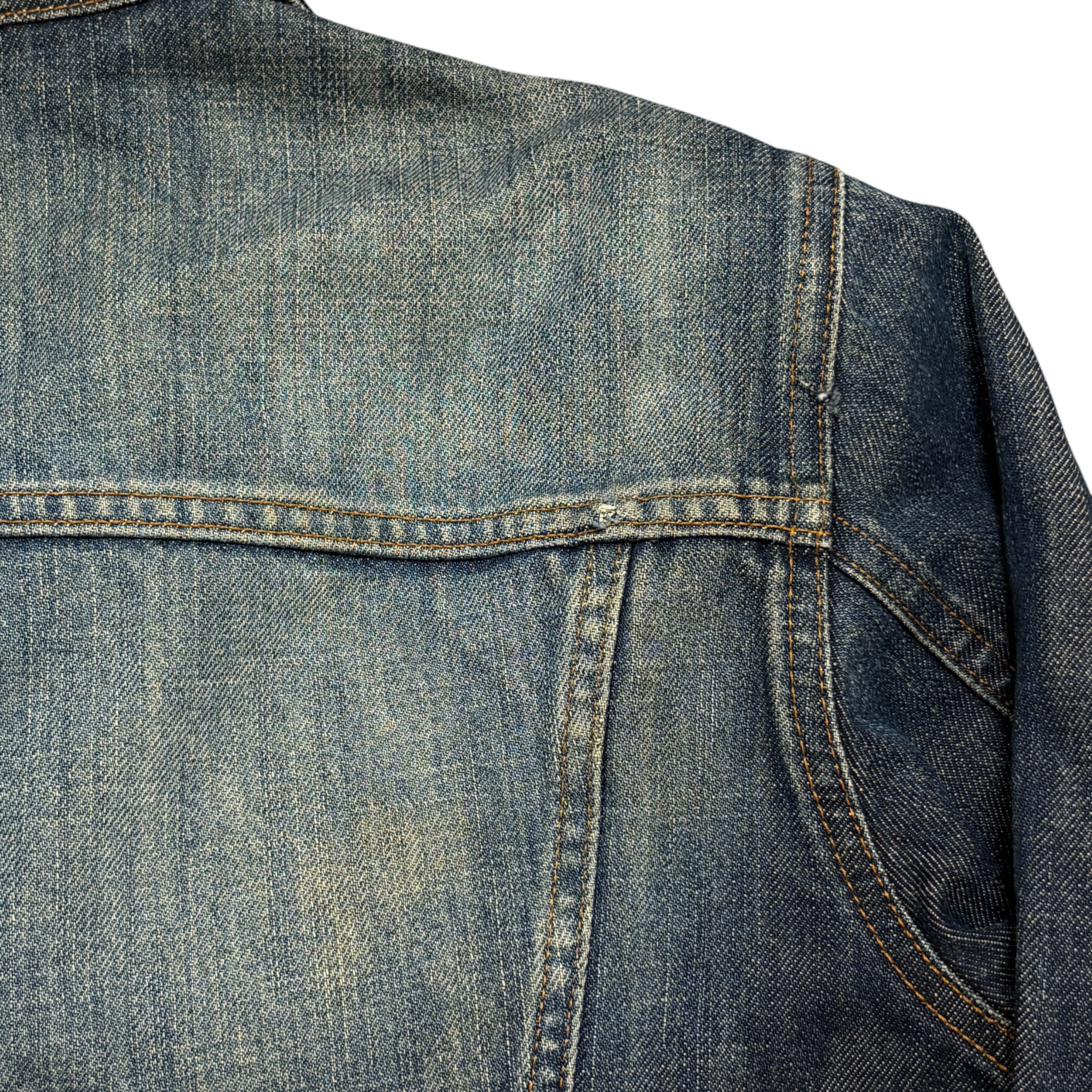 Calvin Klein Vintage Calvin Klein Jeans Y2K Womens Denim Jacket Trucker Size L / US 10 / IT 46 - 15 Thumbnail