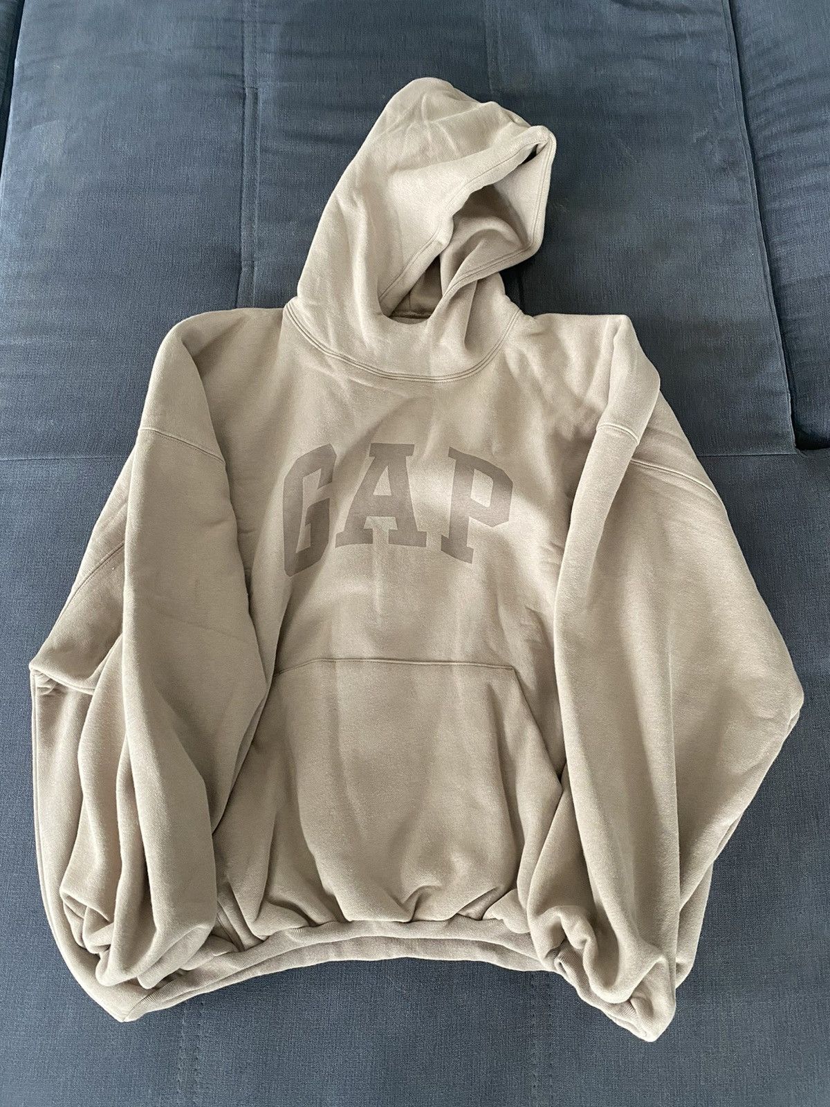 Balenciaga Yeezy Gap Balenciaga Dove Men Hoodie Beige | Grailed