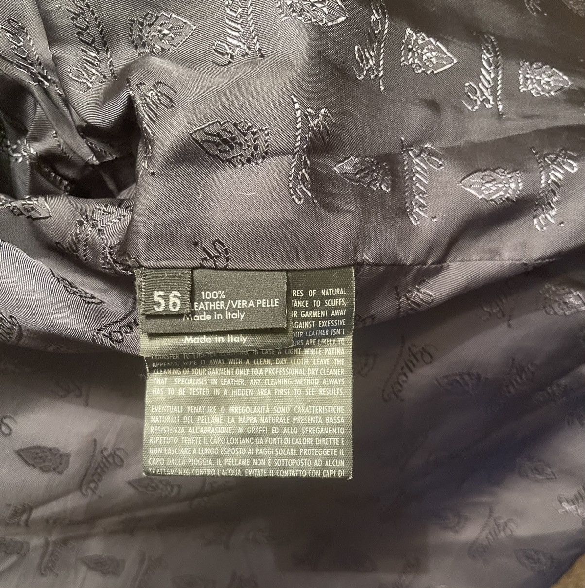 Gucci Vintage Gucci genuine leather jacket Size US XL / EU 56 / 4 - 9 Thumbnail