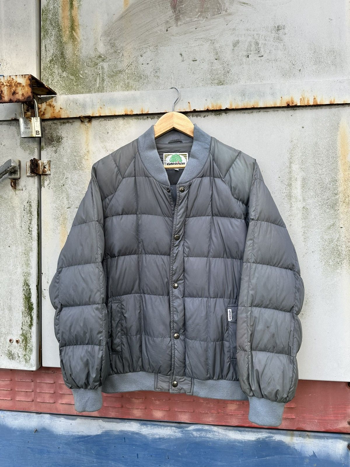 Japanese Brand 👹Vintage Garrison Light Puffer Jacket Size US M / EU 48-50 / 2 - 1 Thumbnail