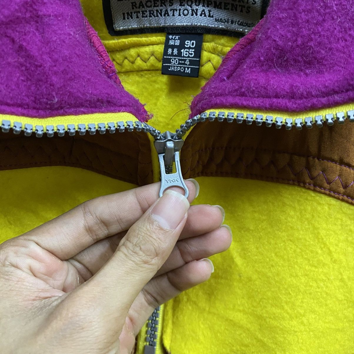 Goldwin Vintage Goldwin Rodeo Bomb! Multi Colour Fleece Ski Jackets Size US M / EU 48-50 / 2 - 12 Thumbnail