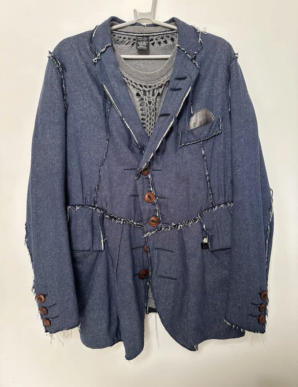Takahiromiyashita The Soloist. The Soloist 12aw Nomadic Fringe Jacket Size US S / EU 44-46 / 1 - 1 Thumbnail