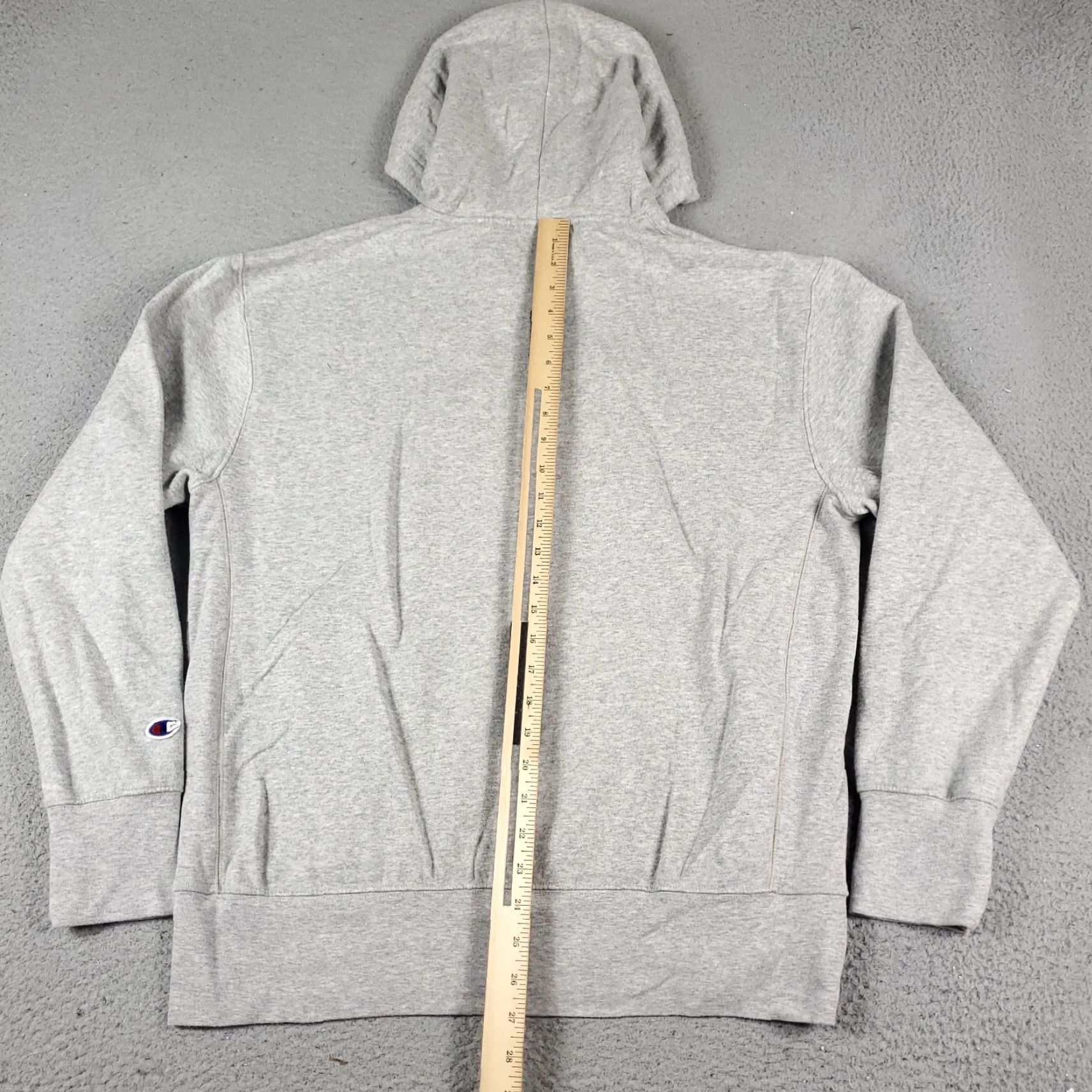 Champion Champion Hoodie Mens Large Gray Pullover Sweatshirt Long Sleeve Mock Neck Size US L / EU 52-54 / 3 - 6 Thumbnail