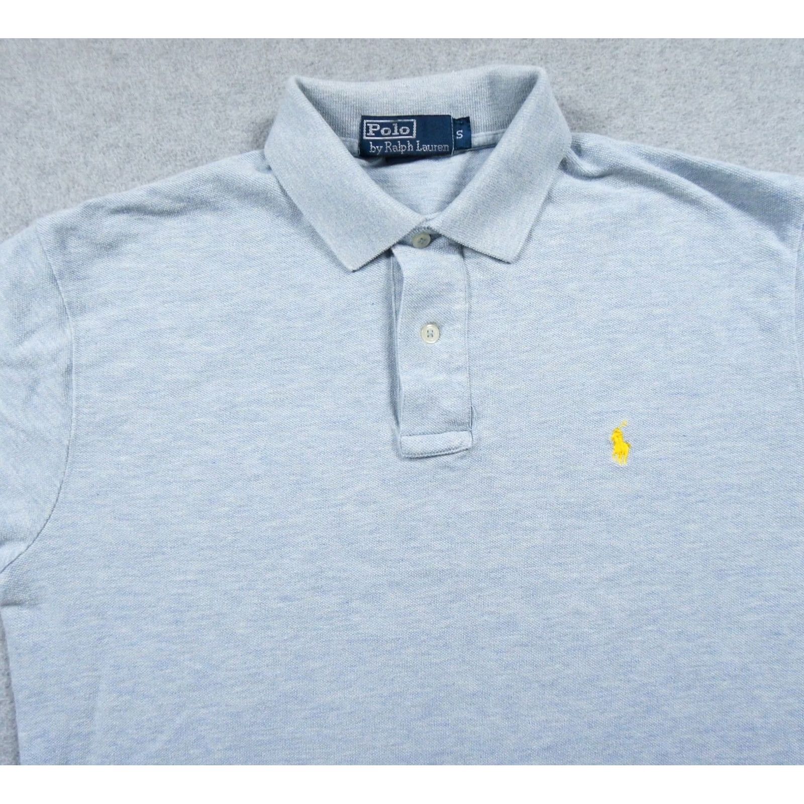 Polo Ralph Lauren Polo Ralph Lauren Shirt Mens Small Blue Short Sleeve Preppy Collared Pony Logo Size US S / EU 44-46 / 1 - 2 Thumbnail