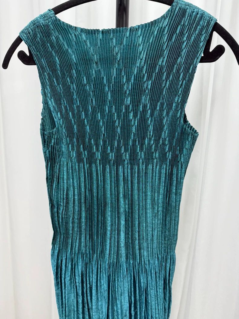 Issey Miyake Issey Miyake size:2 Green main line metallic texture pleat Size S / US 4 / IT 40 - 5 Thumbnail