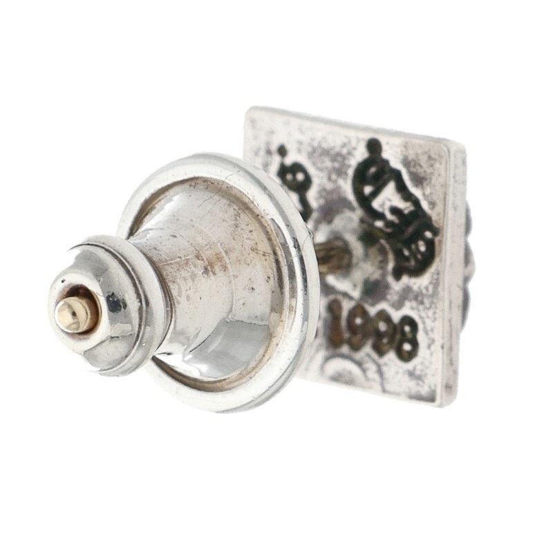 Chrome Hearts Chrome Hearts Silver Pyramid Stud Earring Size ONE SIZE - 2 Thumbnail