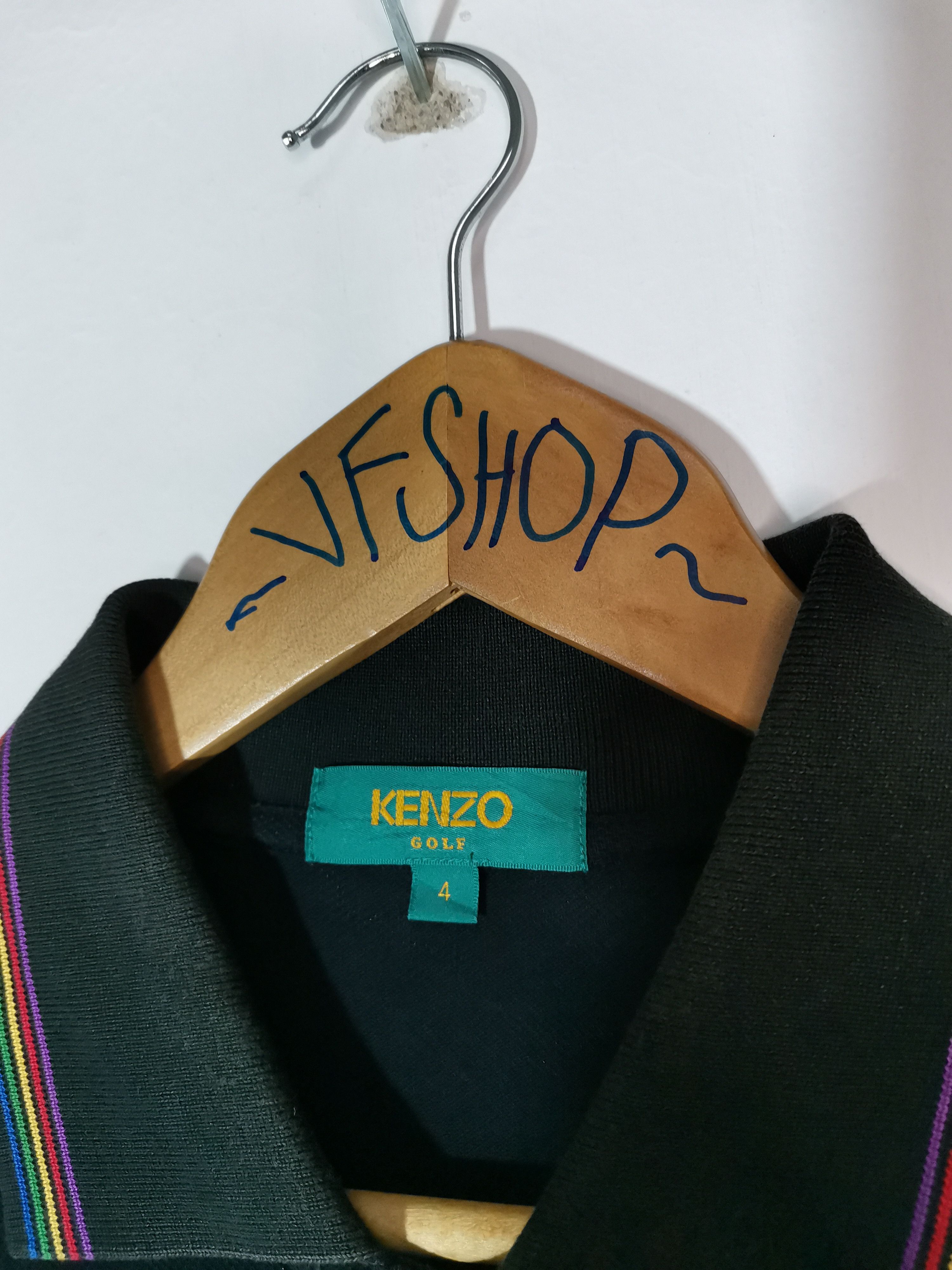 Kenzo Vintage Kenzo Polo Shirt Size US L / EU 52-54 / 3 - 3 Thumbnail