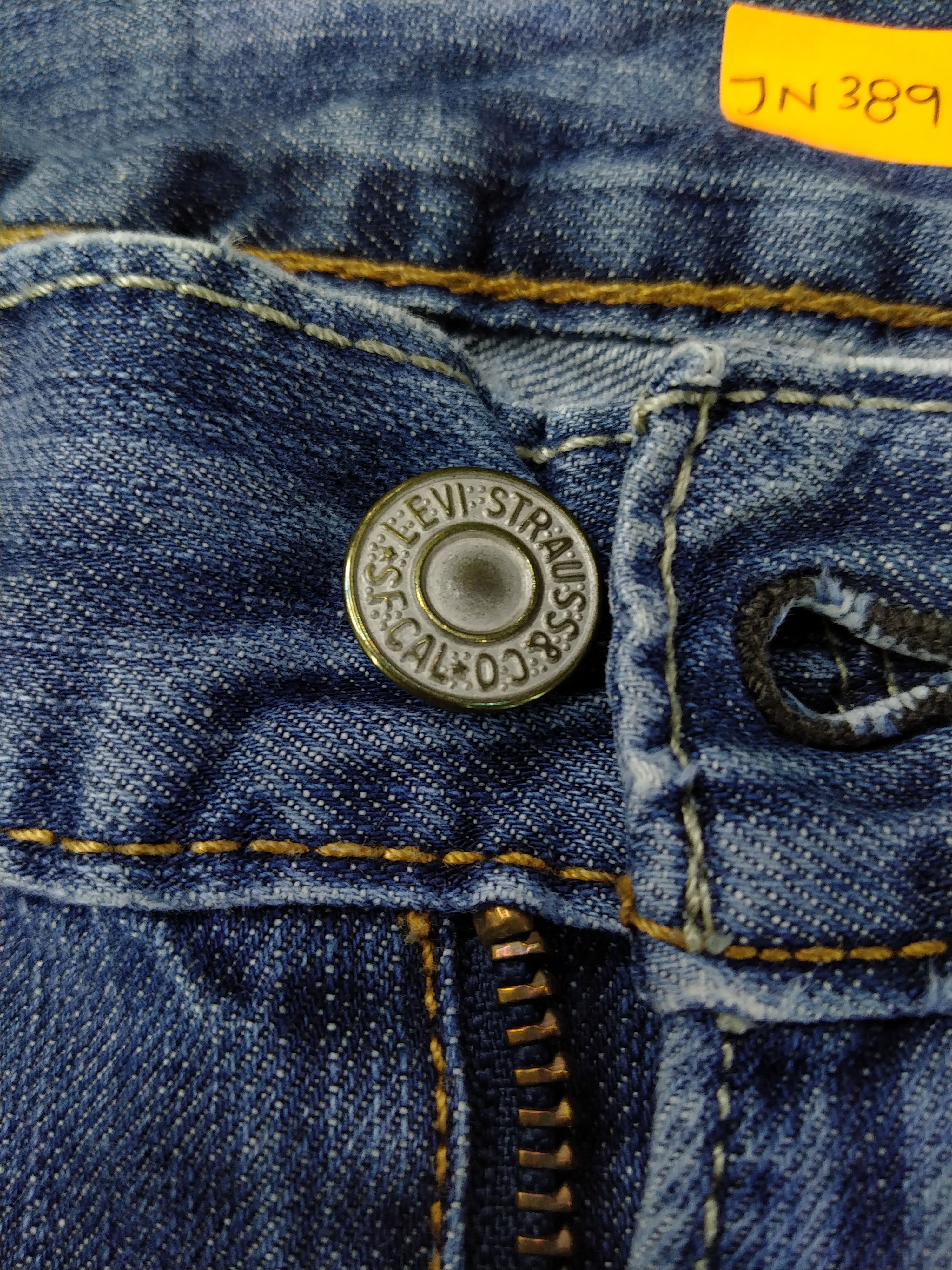 Levi's Vintage Levi's Distressed Denim 40x28.5 -JN389 Size US 40 / EU 56 - 8 Thumbnail