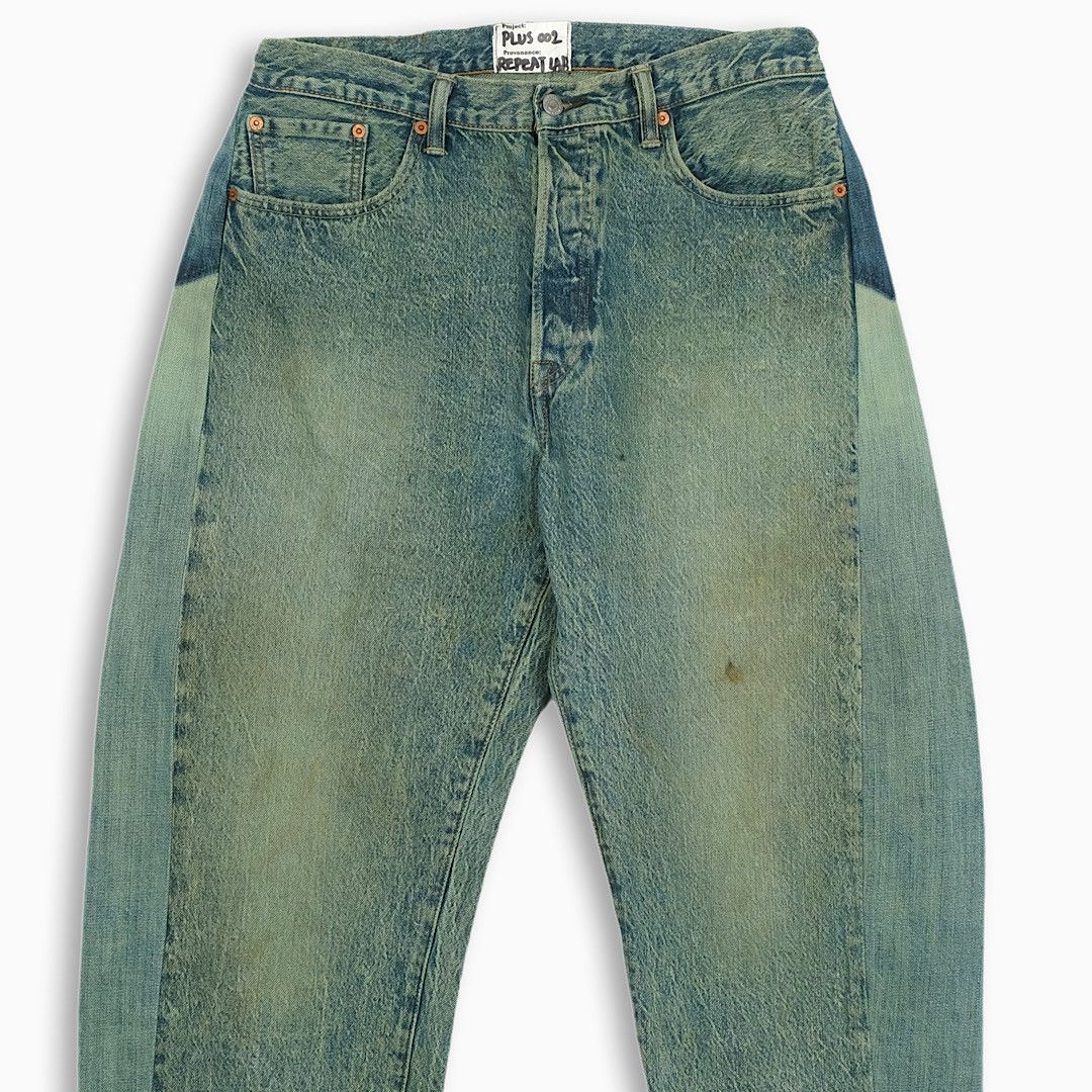 Japanese Brand × Levi's × Vintage REPEAT PLUS 002 Dirty Green 31 size (RP002G3104) Size US 31 - 3 Thumbnail