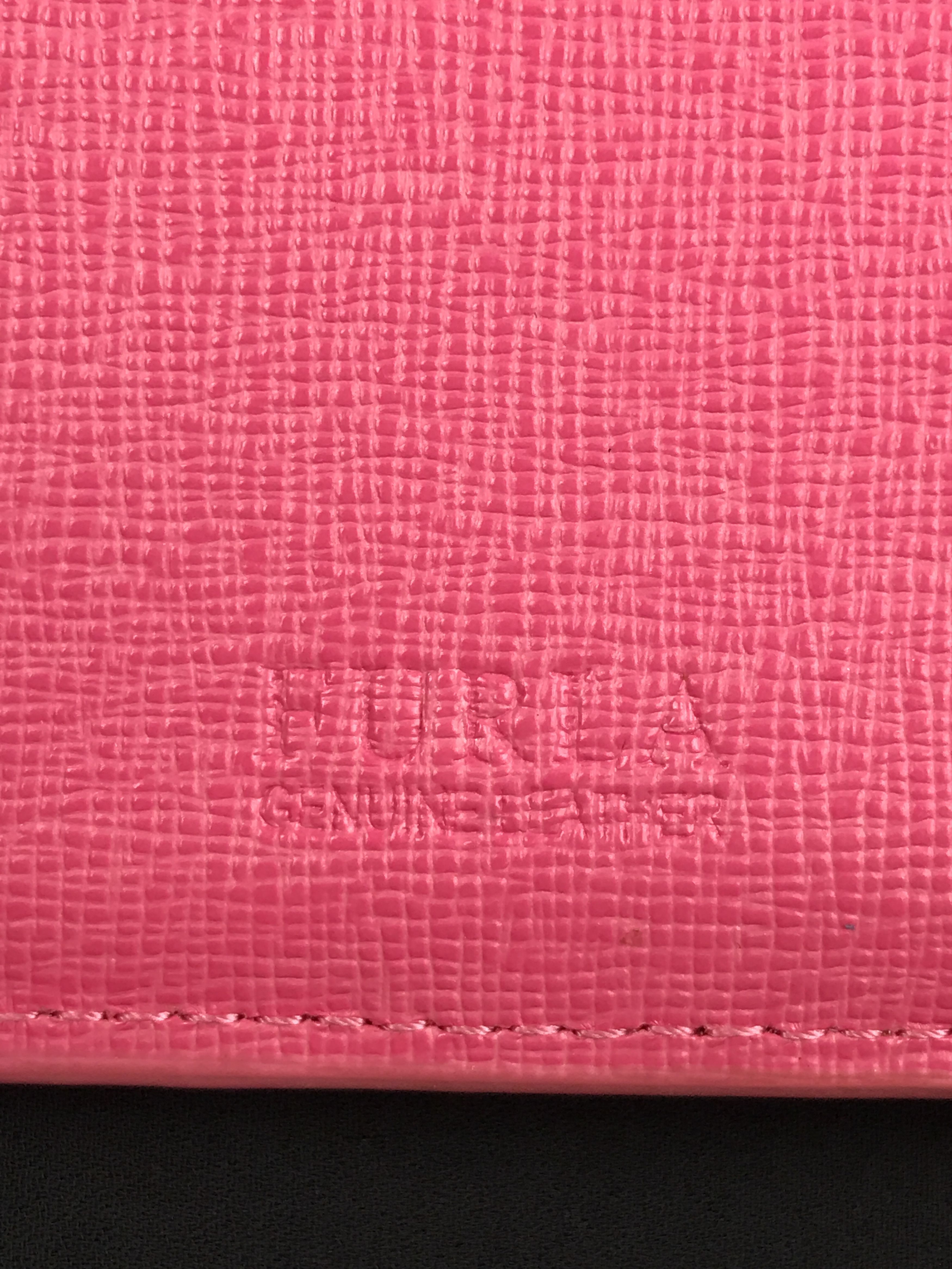 Designer × Furla × Vintage Vintage Furla Tri-Fold Flap Compact Wallet (Genuine leather) Size ONE SIZE - 8 Thumbnail