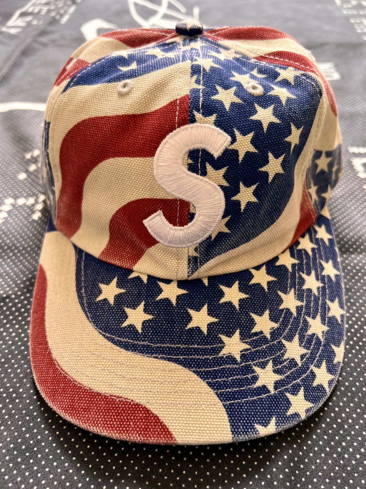 Supreme Supreme Kevlar Denim S Logo 6 Panel Cap | Grailed