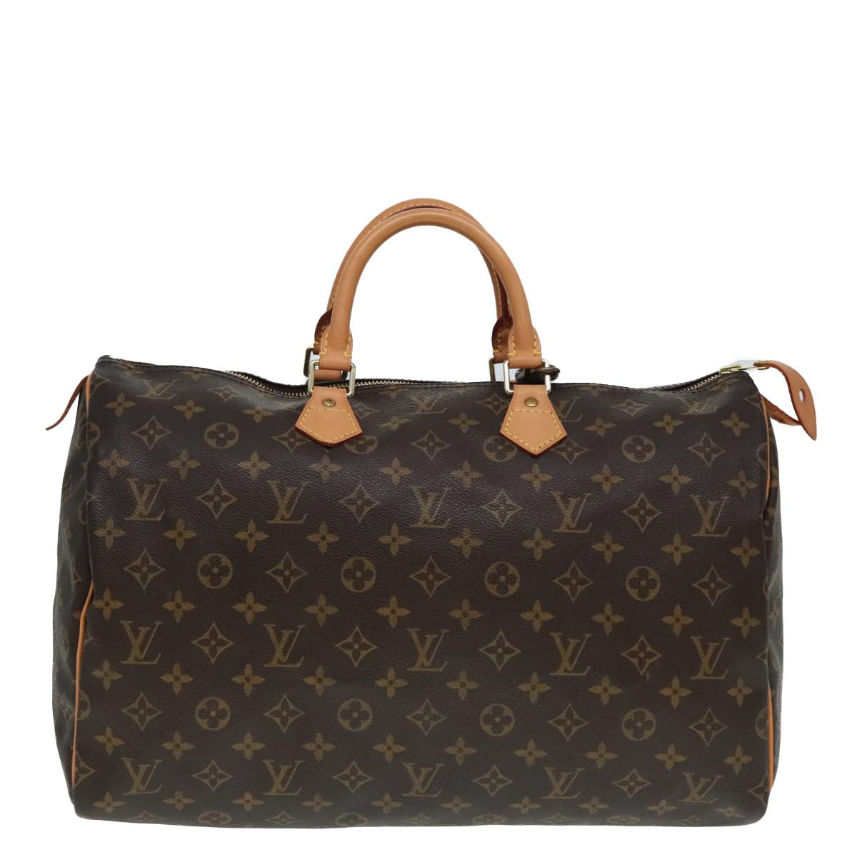Louis Vuitton Speedy 40 Brown Canvas Handbag (Pre-Owned) Size ONE SIZE - 1 Thumbnail