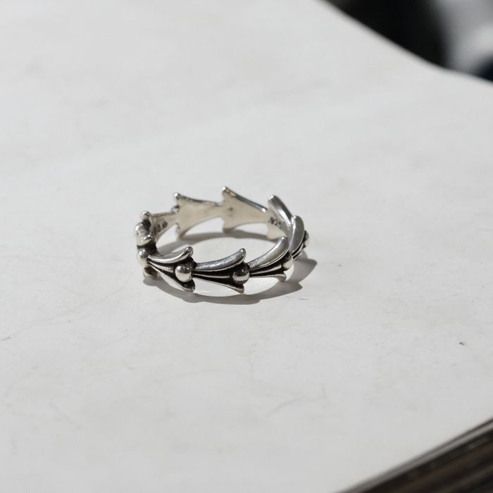 Chrome hearts online cross tail ring