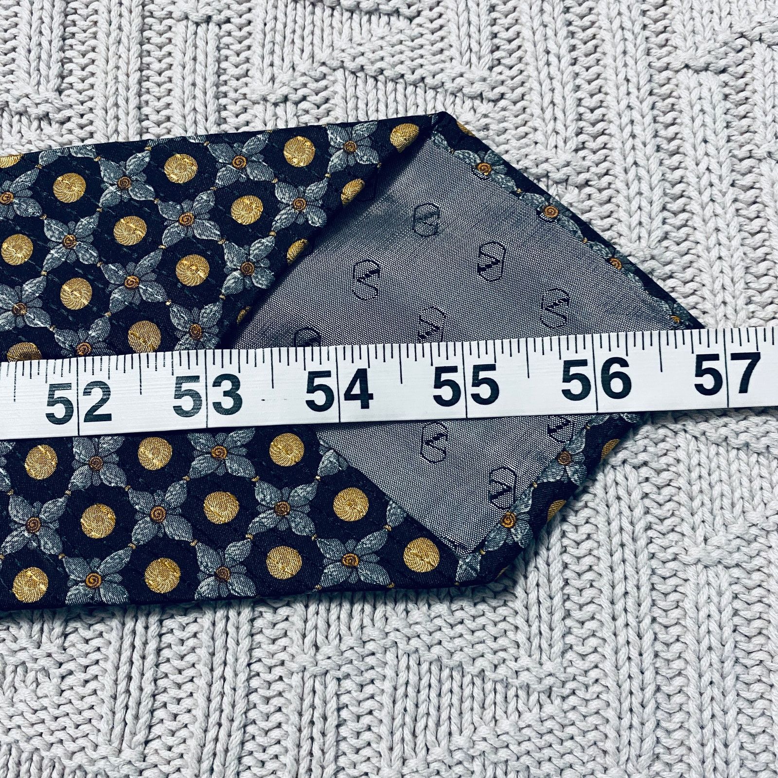 Valentino Valentino golden orb silk tie Size ONE SIZE - 4 Thumbnail
