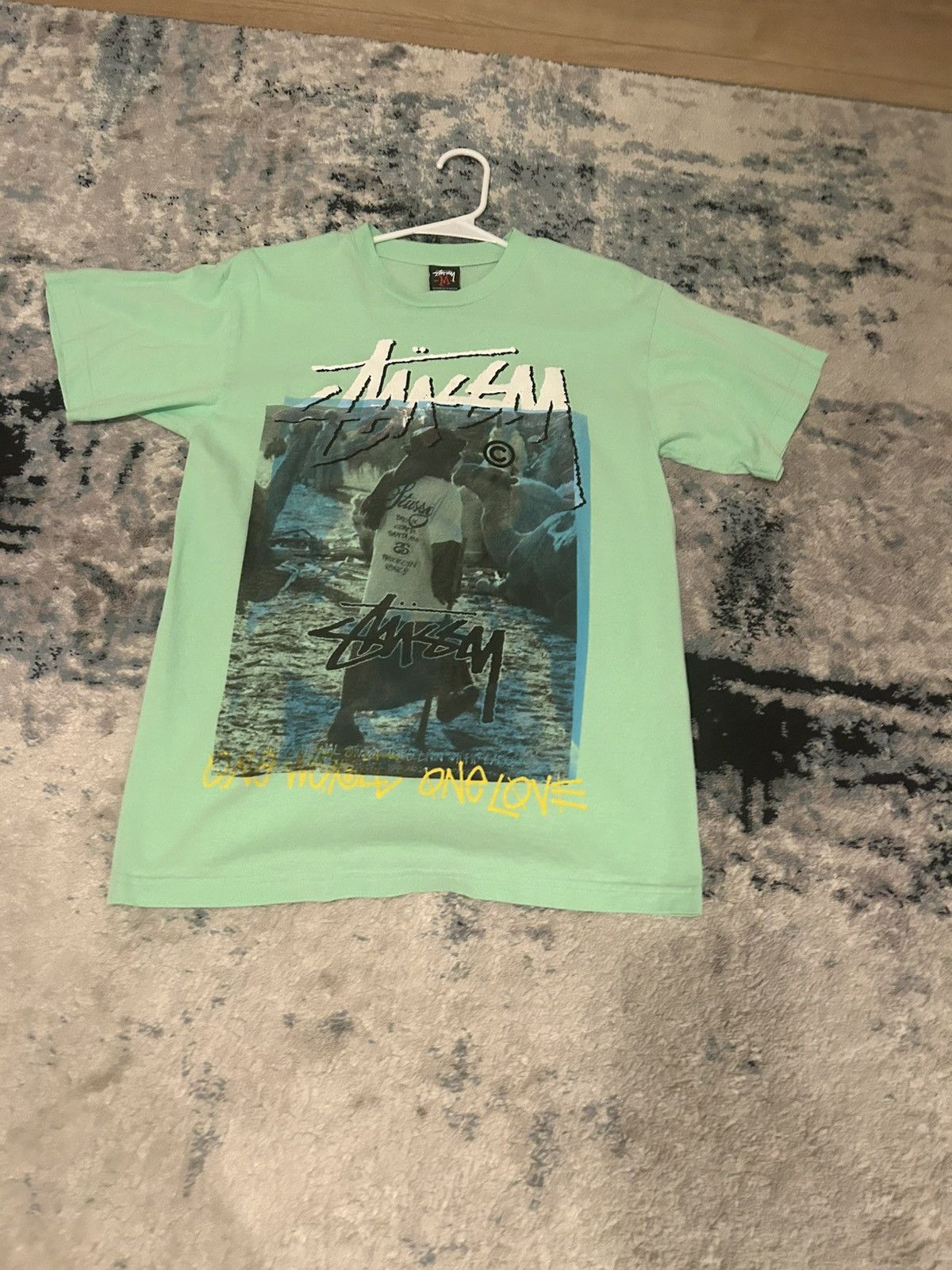 Stussy Stussy Basic Graphic Tee Size Medium Size US M / EU 48-50 / 2 - 1 Thumbnail