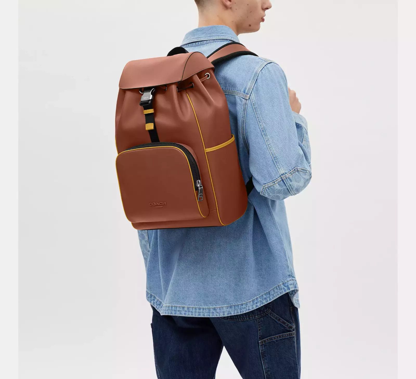 Coach Racer Backpack CT706 Size ONE SIZE - 9 Thumbnail