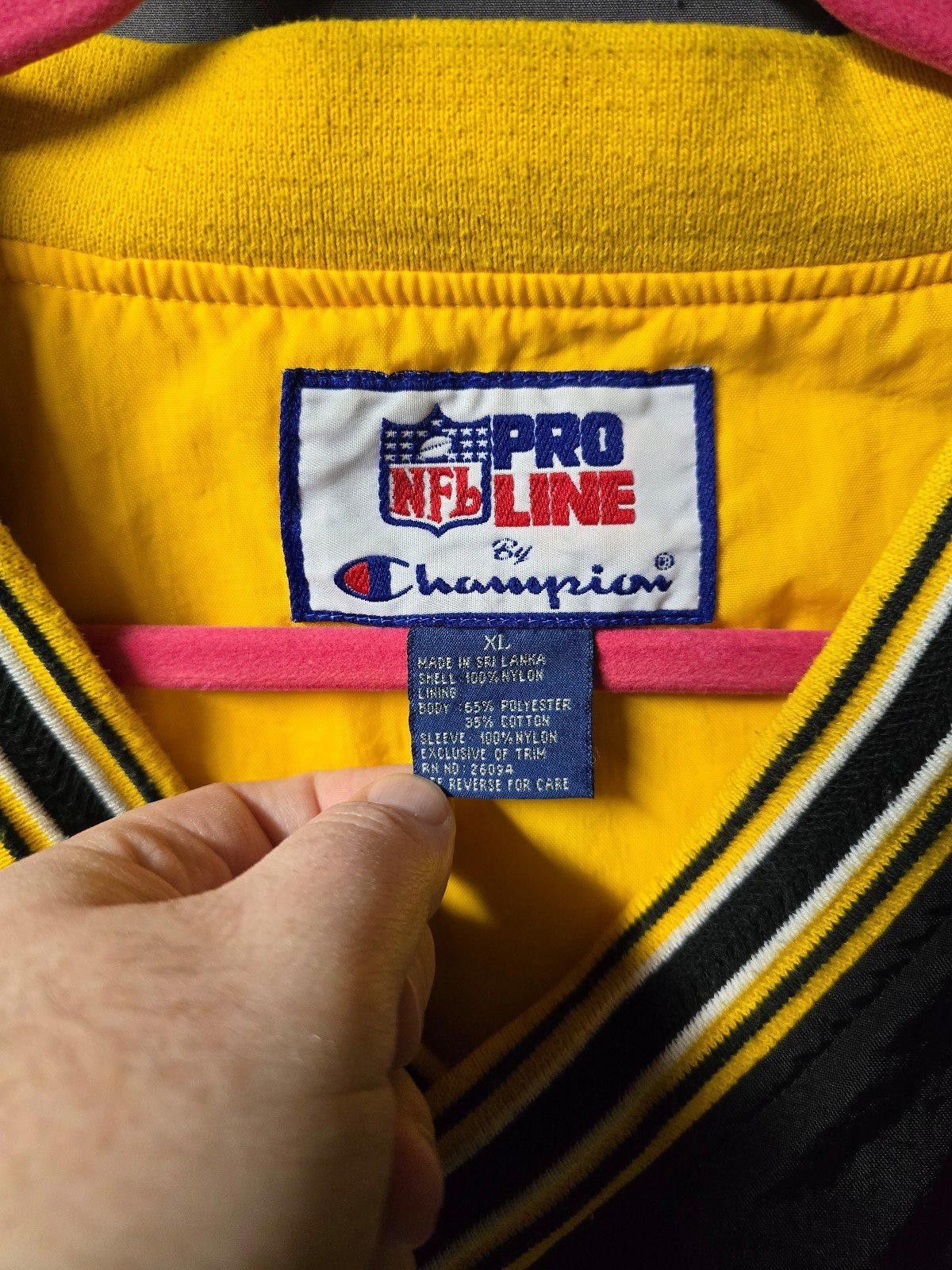 Champion Vintage Pro Line By Champion Pittsburgh Steelers XL Lined Size US XL / EU 56 / 4 - 4 Thumbnail