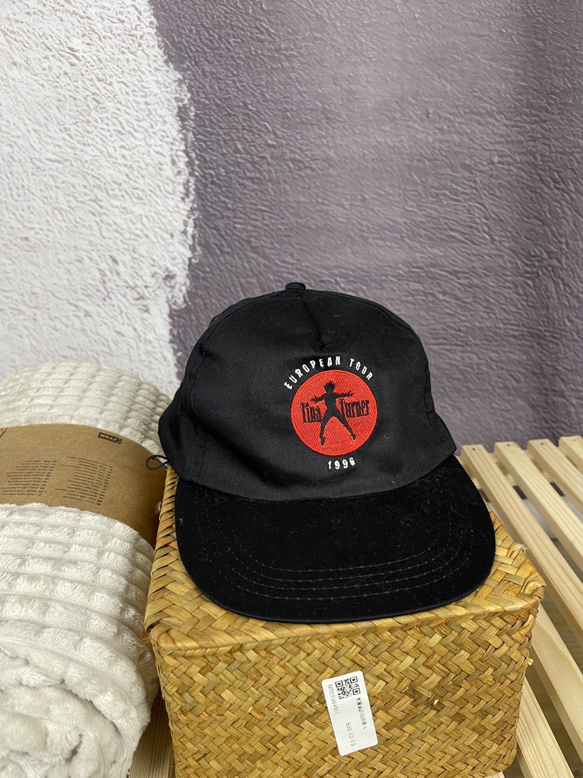 Band Tees Tina Turner 1996 European Tour cap TDK! now and forever Size ONE SIZE - 2 Thumbnail