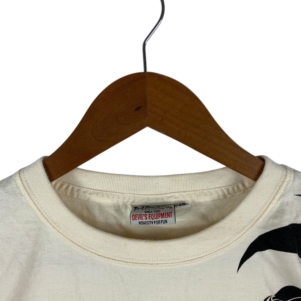 Tedman Vintage 90s Tedman's Lucky Red Devil Japanese Streetwear Tee Size US M / EU 48-50 / 2 - 5 Thumbnail