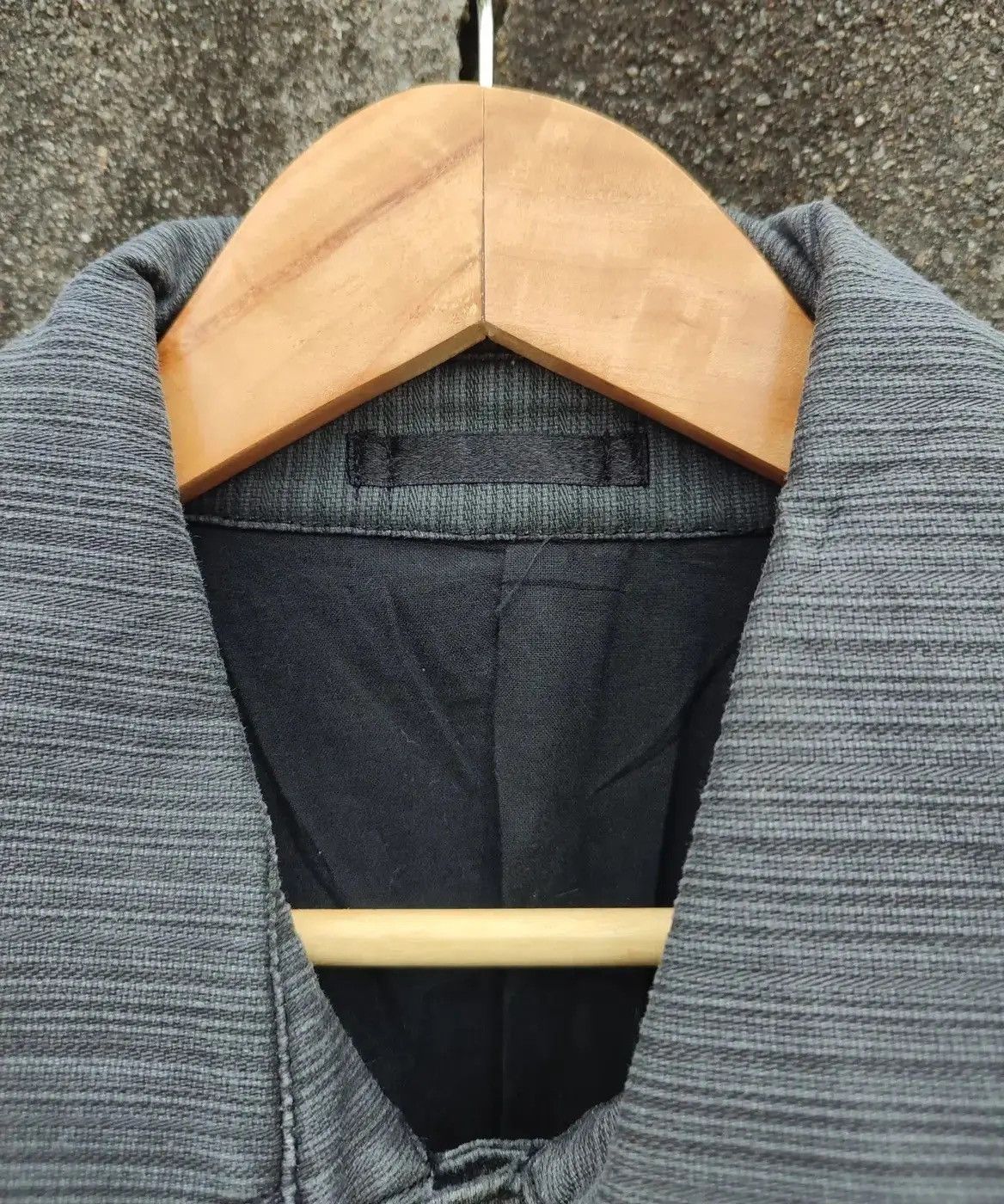 Designer × Japanese Brand Urban Taste Gray Pinstripe Workwear Jacket (Size 2L) Size US L / EU 52-54 / 3 - 8 Thumbnail