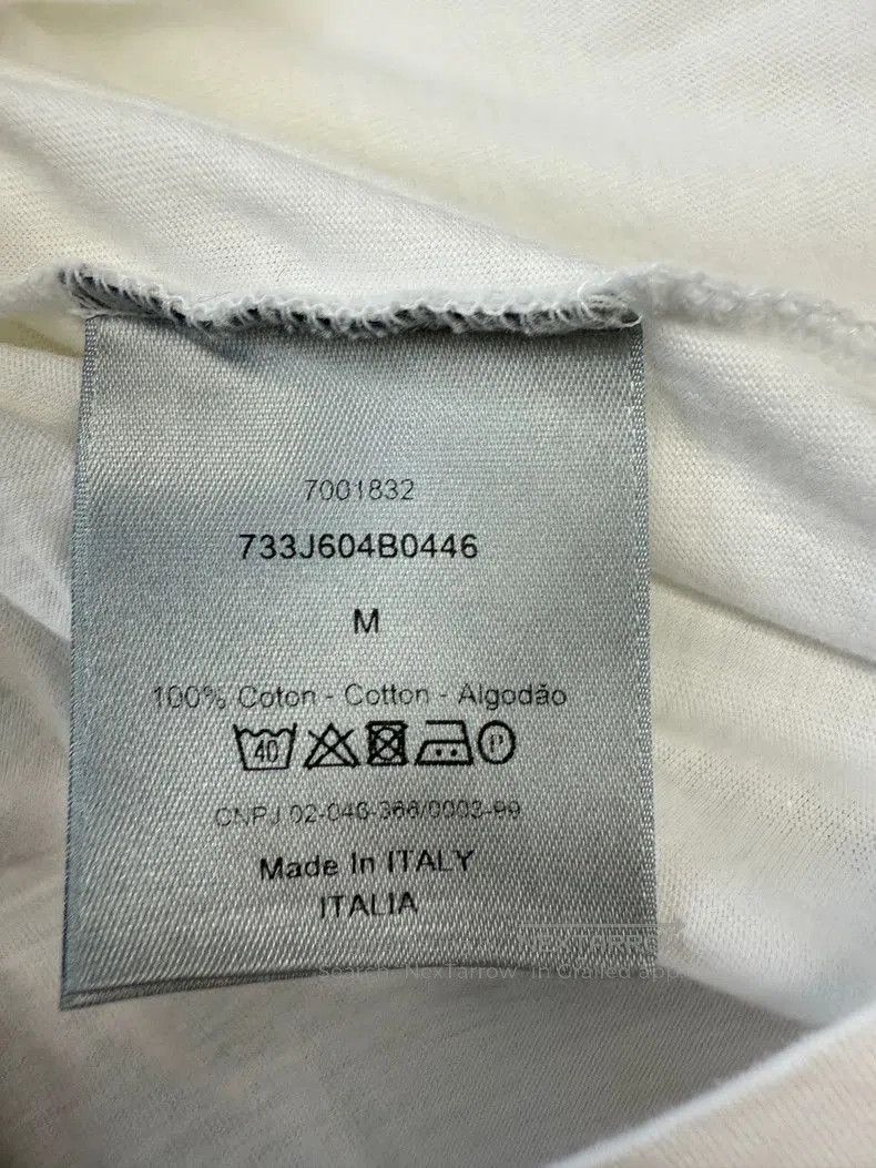 Dior Dior Cotton White Short Sleeve T. Size US M / EU 48-50 / 2 - 4 Thumbnail