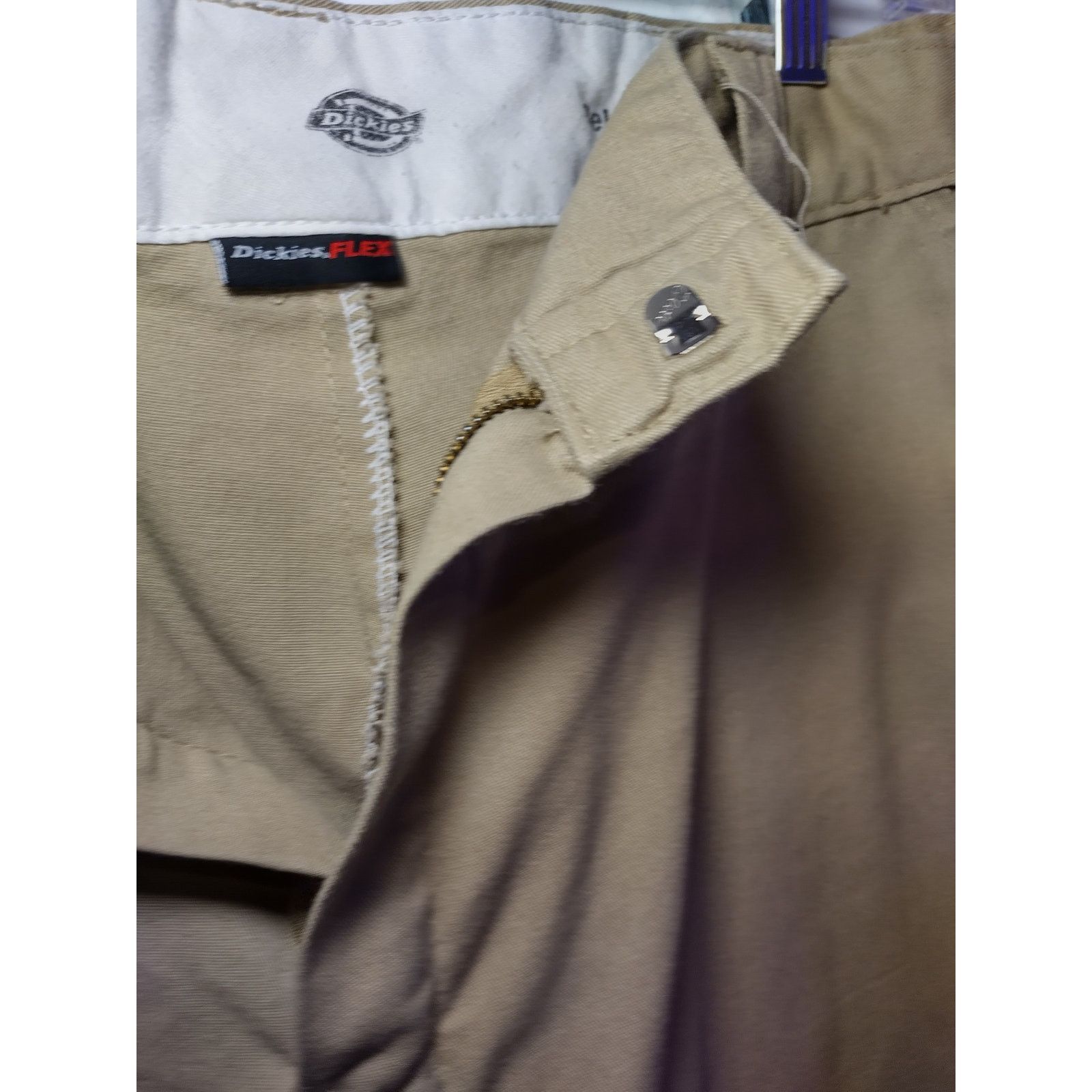 Dickies Dickies Mens Flex Chino Shorts Flat Front Relaxed Fit Khaki Size US 36 / EU 52 - 10 Thumbnail