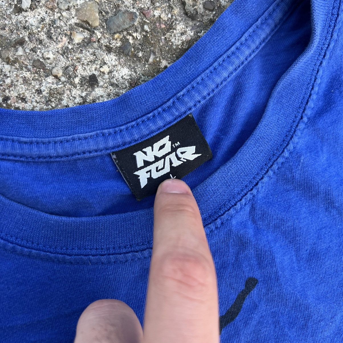 No Fear × Vintage No Fear Blue Logo Y2K Vintage Tee T Shirt Size US M / EU 48-50 / 2 - 4 Thumbnail