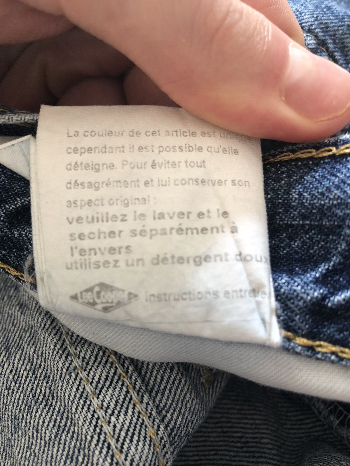 Lee × Vintage LEE COOPER VINTAGE DENIM JEANS Size US 36 / EU 52 - 9 Thumbnail