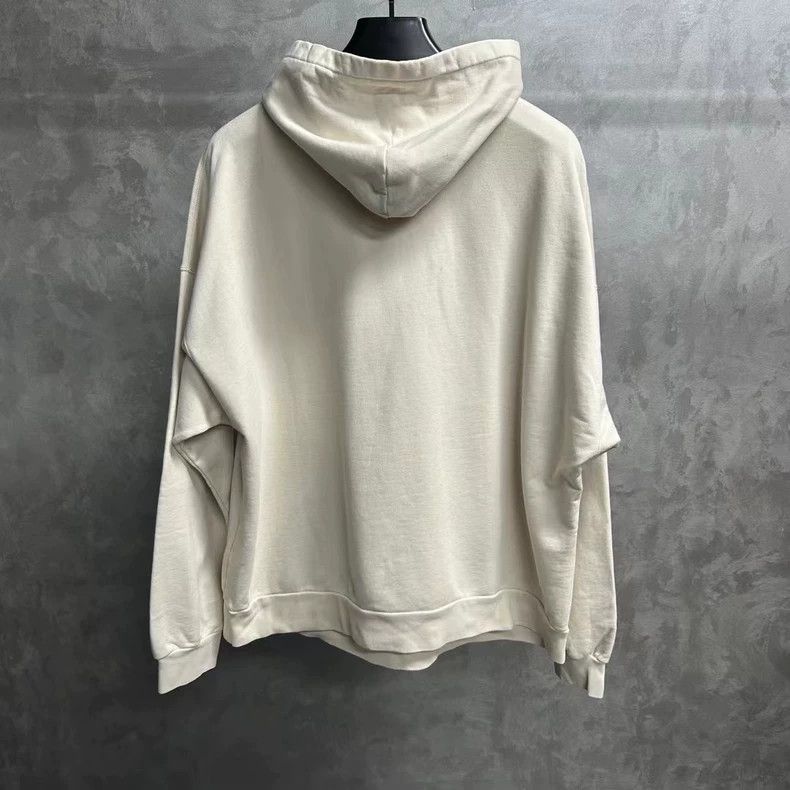 Balenciaga Balenciaga Balenciaga Beige Logo Hoodie-2506 Size US M / EU 48-50 / 2 - 2 Thumbnail