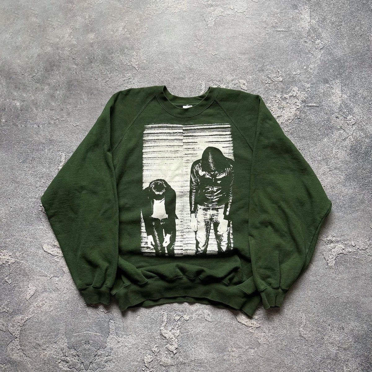 Vintage Crystal Castles II Album Sweatshirt Vintage Green Crewneck Size US XL / EU 56 / 4 - 1 Thumbnail