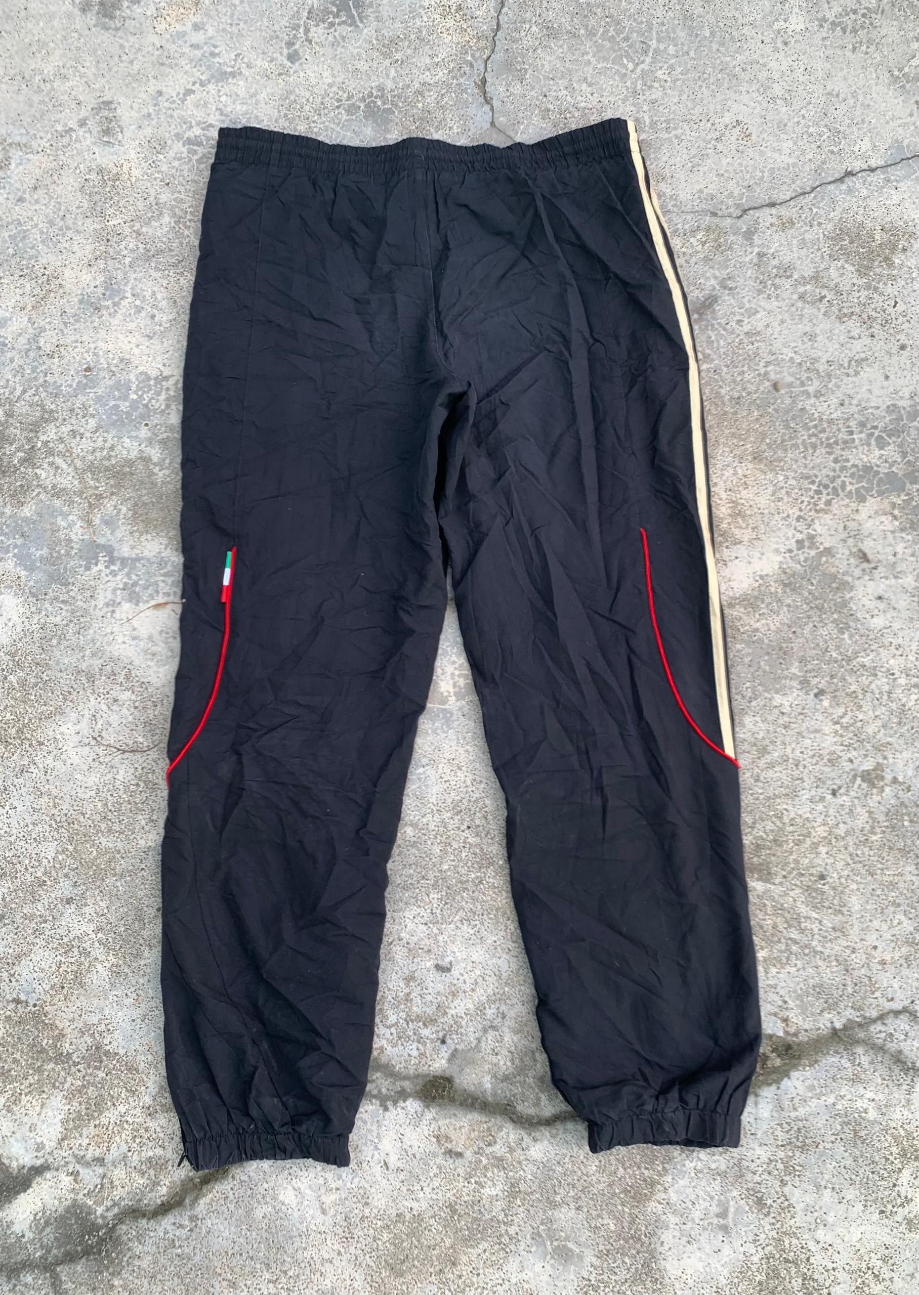 Adidas Vintage Ac Milan Adidas Soccer Pants Joggers Size US 32 / EU 48 - 3 Thumbnail