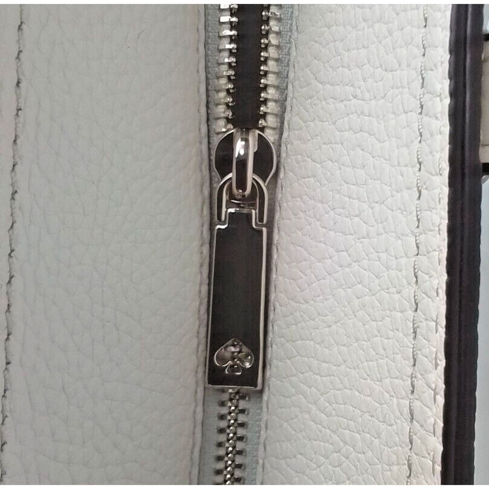 Kate Spade Kate Spade Leather Handbag Medium Top Zip Tote Parchment NWT Size ONE SIZE - 6 Thumbnail