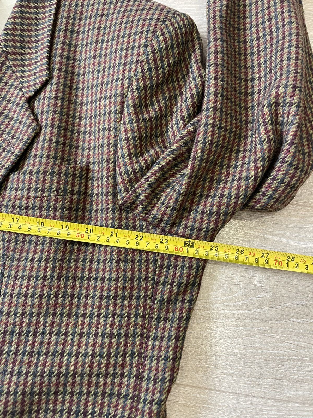 Vintage Vintage blazer wool classic jacket sport coat beyeler rare Size 48R - 14 Thumbnail
