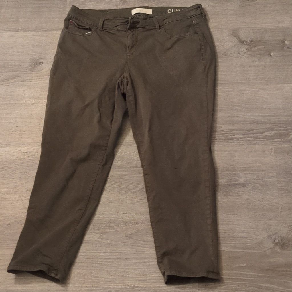 Other Slink curvy green jeans size 14 Size 36" / US 14 / IT 50 - 1 Thumbnail