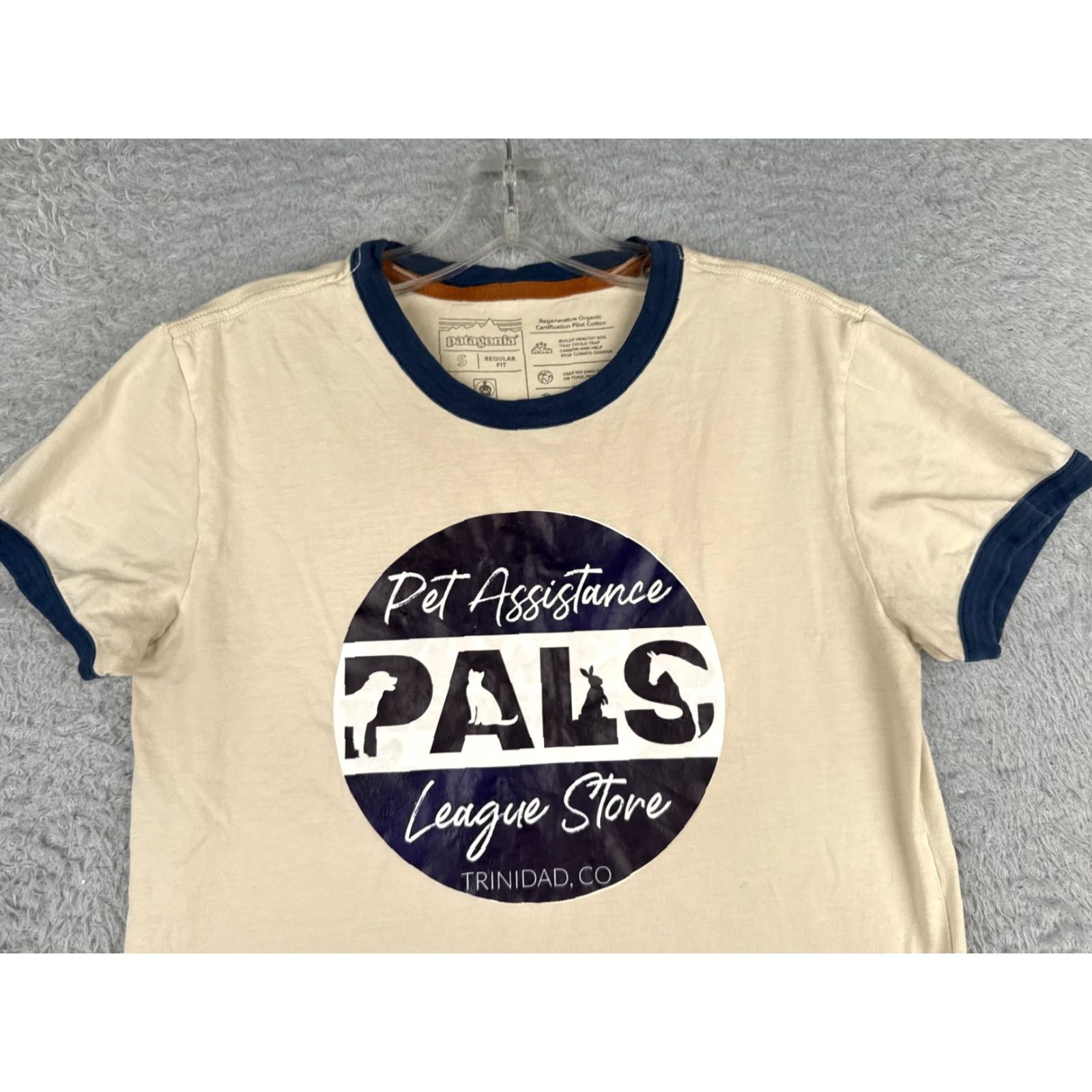 Patagonia Patagonia Shirt Women S Ivory Short Sleeve Crew Neck 100% Cotton Pals Store Vintage? No Size S / US 4 / IT 40 - 4 Thumbnail