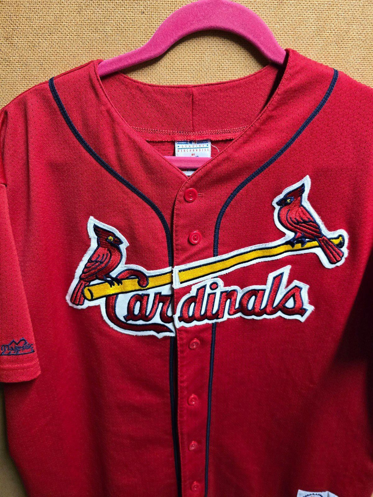 Majestic VTG Authentic MAJESTIC ST.LOUIS CARDINALS MCGWIRE JERSEY XL Size US XL / EU 56 / 4 - 3 Thumbnail