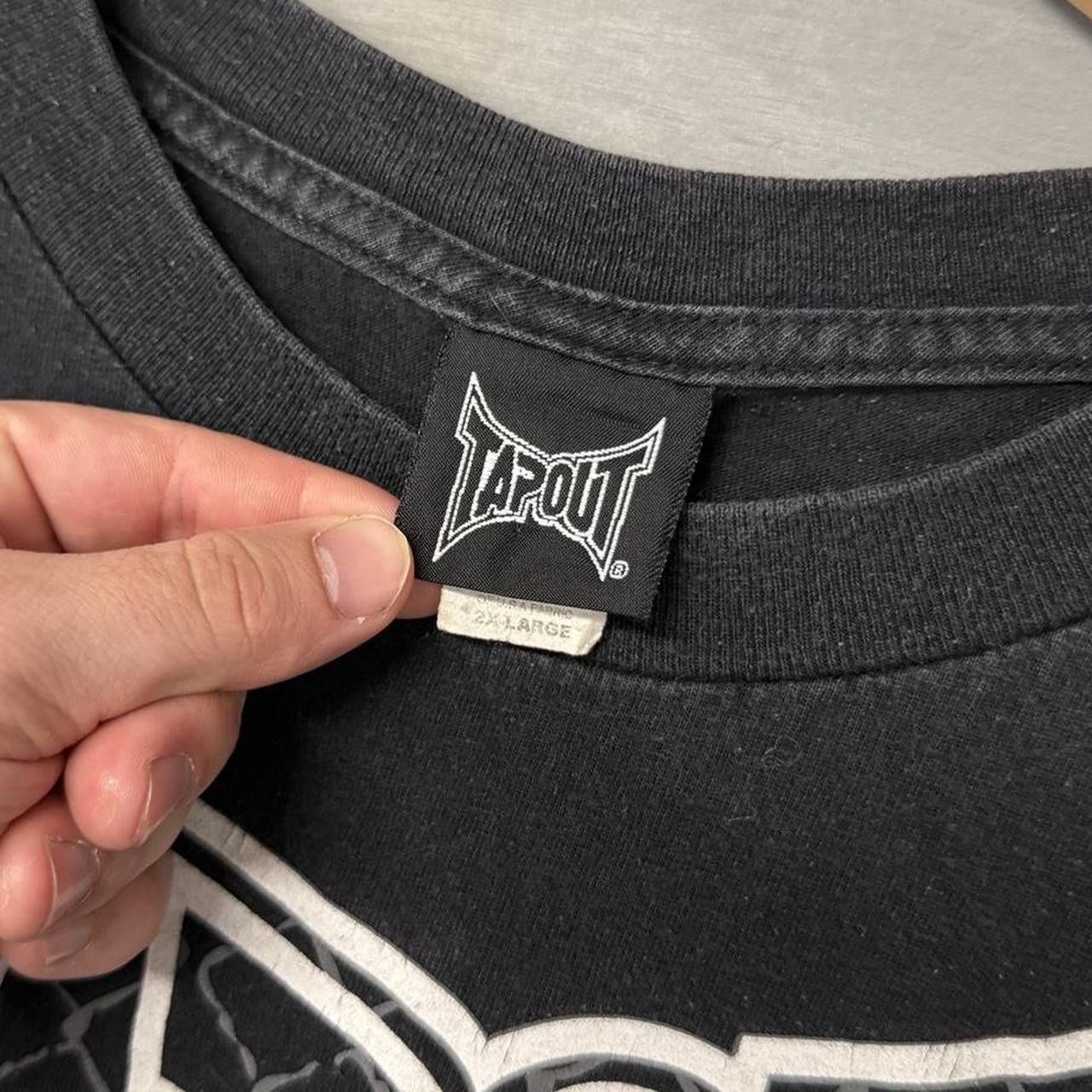 Tapout Vintage Tapout Y2K Black Spell Out Faded Tee Shirt Men’s XXL Size US XXL / EU 58 / 5 - 3 Thumbnail