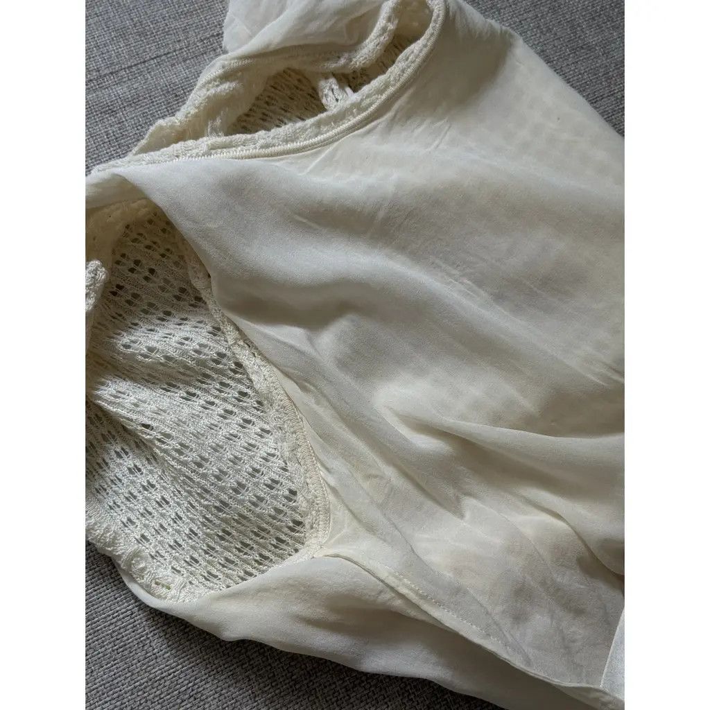 Louis Vuitton Louis Vuitton Knit Wool Mid-Length Dress Ivory Cream Size M Size M / US 6-8 / IT 42-44 - 10 Thumbnail