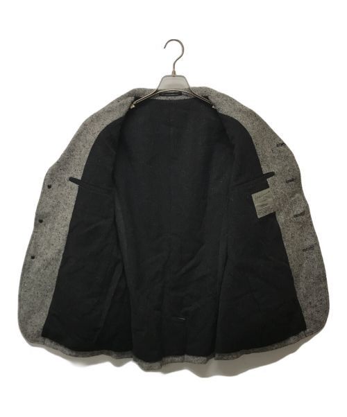 Yohji Yamamoto Yohji Yamamoto pour homme 14AW tweed loofah collar jacket Size US L / EU 52-54 / 3 - 3 Thumbnail