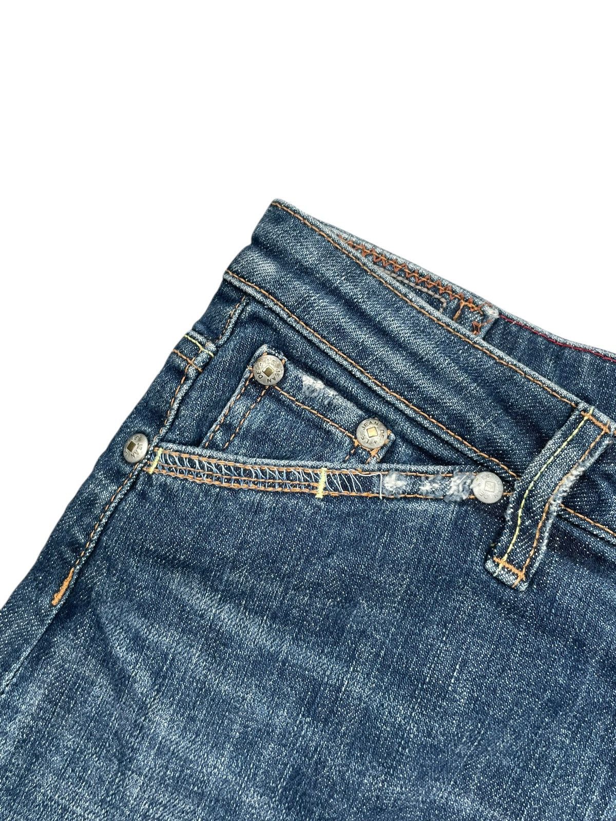 Designer Vintage Marithe Francois Girbaud Le Jean De Size 26" / US 2 / IT 38 - 4 Thumbnail