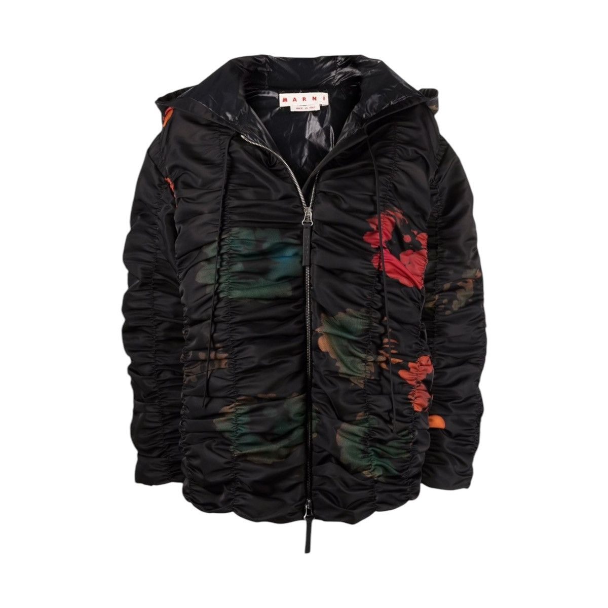 Marni $2,200 Runched floral bomber Size US S / EU 44-46 / 1 - 1 Thumbnail