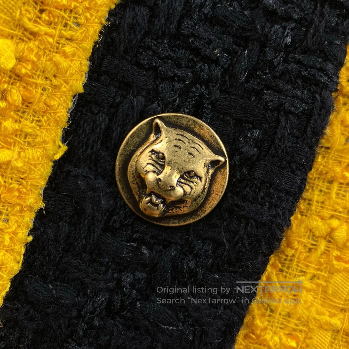 Gucci Gucci Yellow Tweed Chanel. Size S / US 4 / IT 40 - 2 Thumbnail