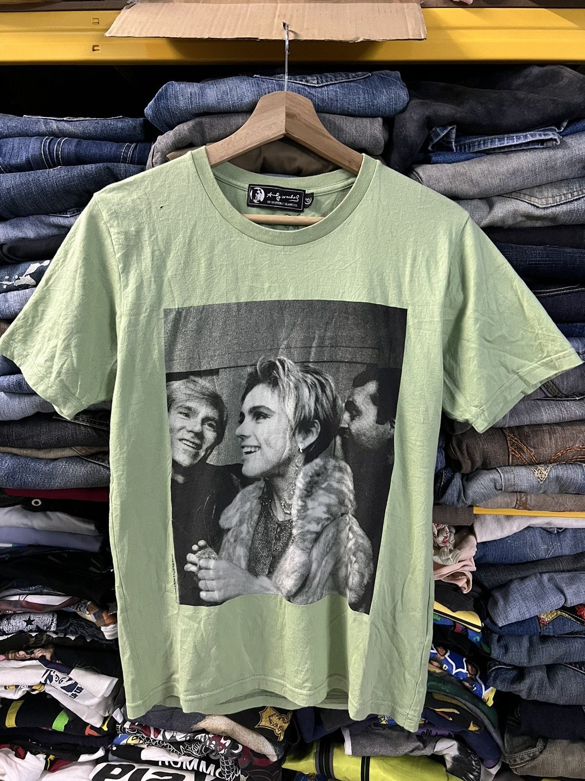 Andy Warhol × Hysteric Glamour × Vintage Vintage Hysteric Glamour X Andy Warhol Tee Size US S / EU 44-46 / 1 - 1 Thumbnail