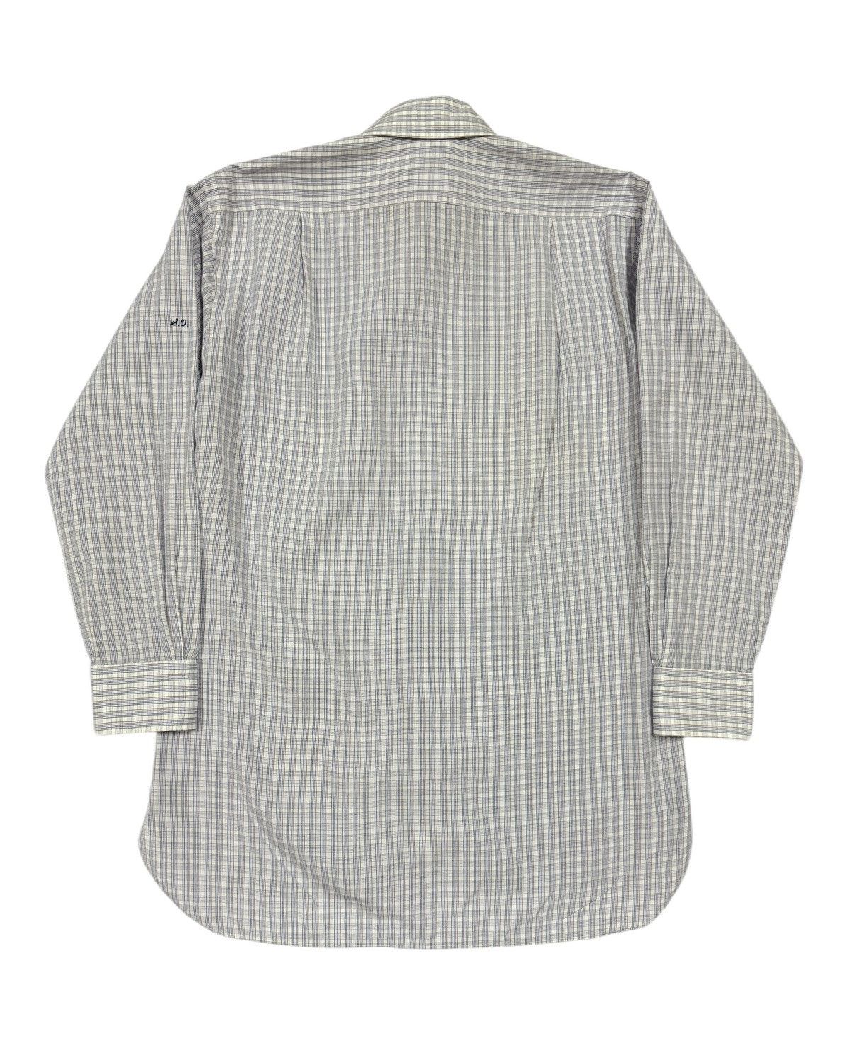 Celine Celine Paris Square Patterned Shirt Button Ups Size US M / EU 48-50 / 2 - 2 Thumbnail