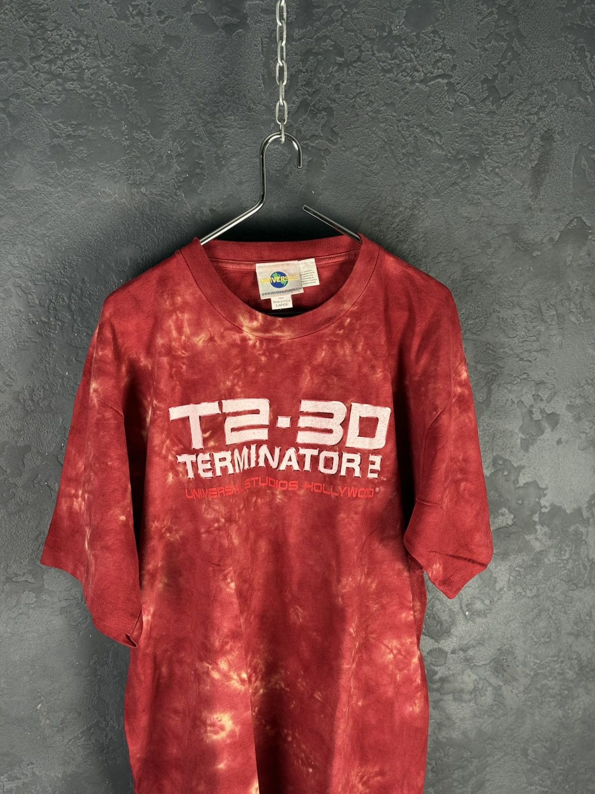 Universal Studios Vintage 1990's Universal Studios Hollywood Terminator 2 Size US L / EU 52-54 / 3 - 2 Thumbnail