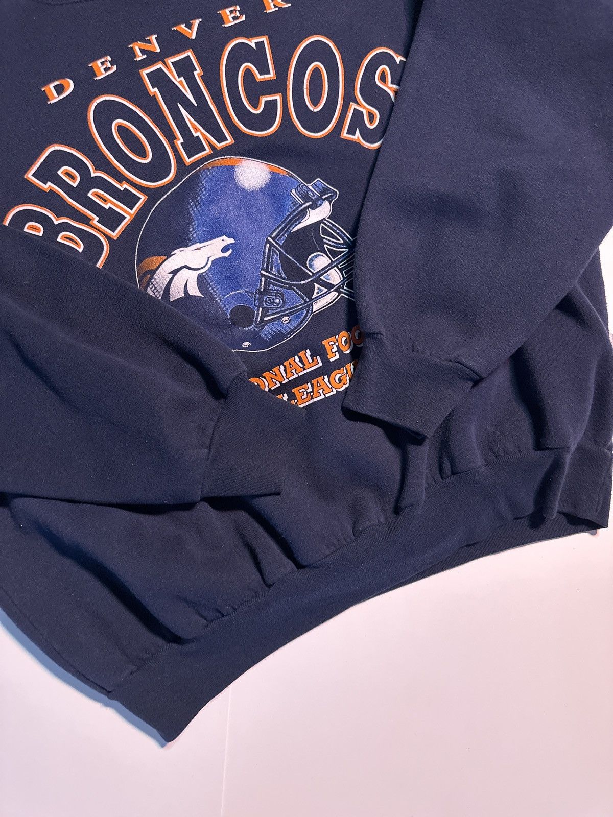 Vintage Vintage Broncos Sweater Size US L / EU 52-54 / 3 - 3 Thumbnail