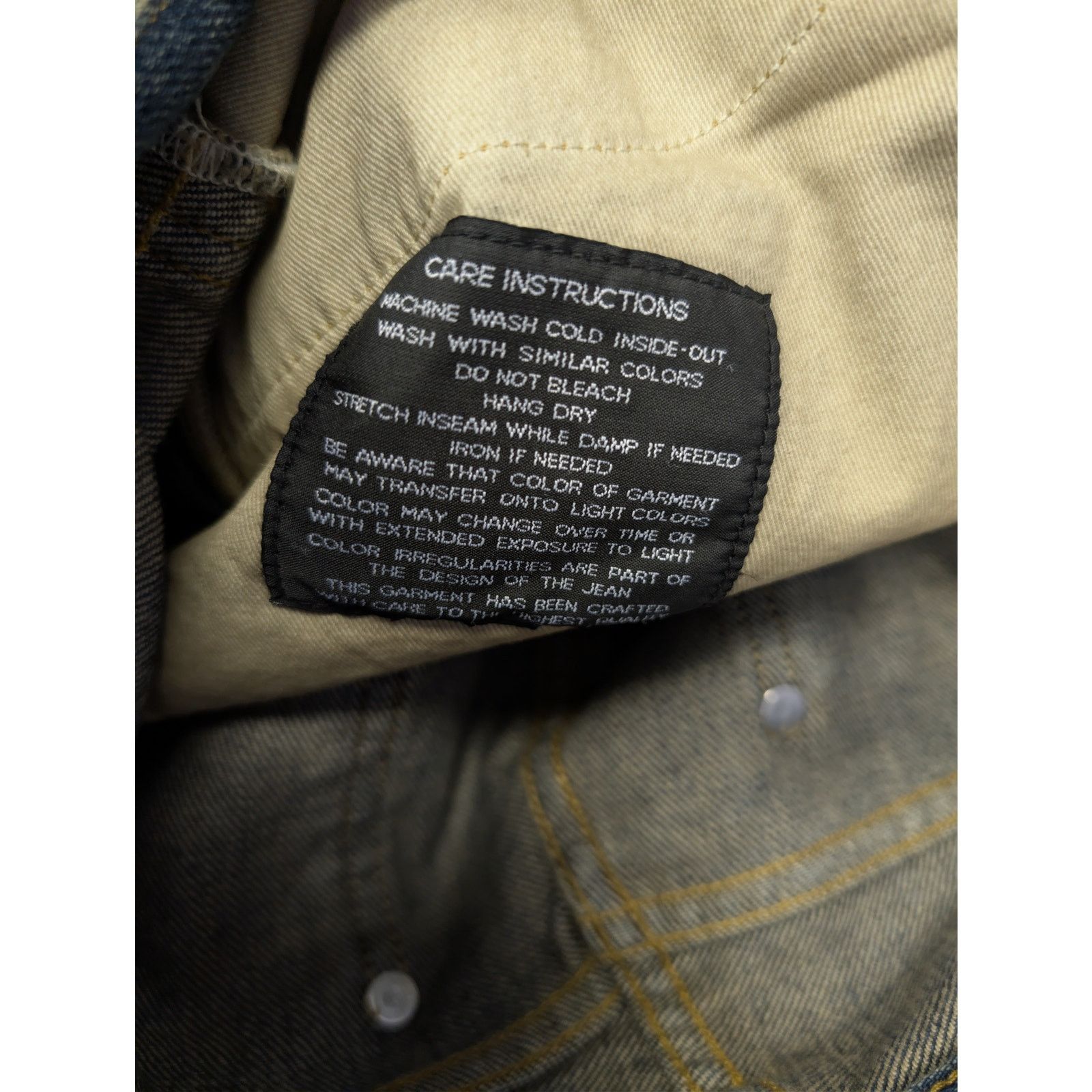Tom Ford o1rshd1 Tapered Fit Denim Jeans in Indigo Blue Size US 33 - 16 Thumbnail