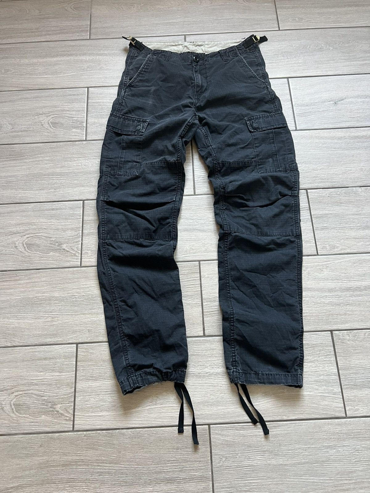 Carhartt Vintage Carhartt Cargo Gray Distressed Pants Baggy Y2K 29/32 Size US 32 / EU 48 - 4 Thumbnail
