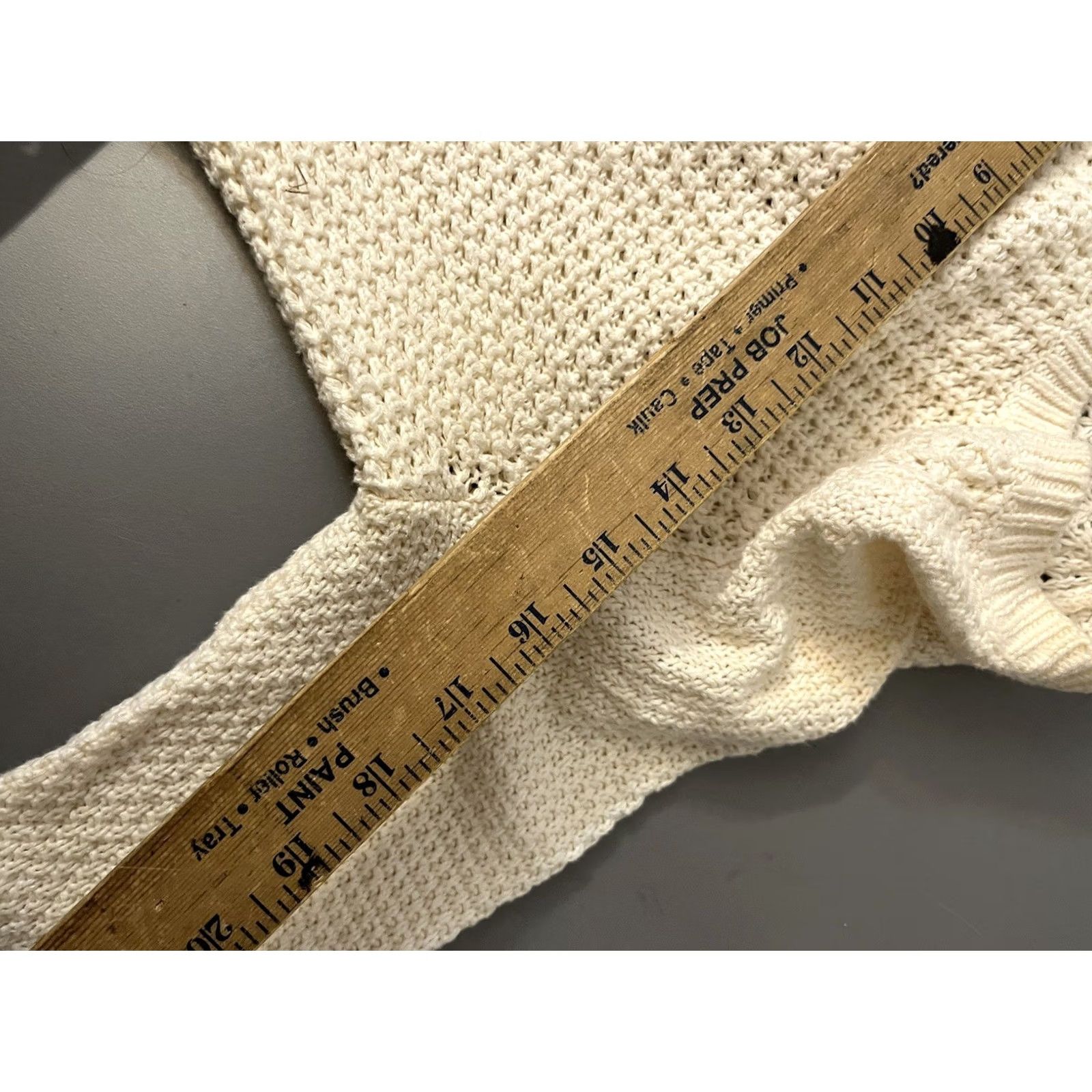 Vintage SONOMA LIFE STYLE Sweater Womens Size PS Cream Cable Knit Crew Neck Long Sleeve Size S / US 4 / IT 40 - 6 Thumbnail