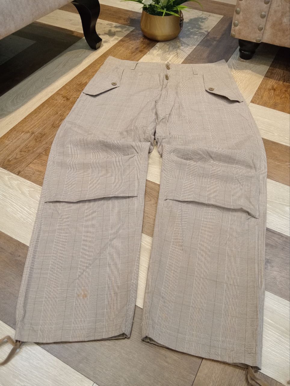 Final Home RARE FINAL HOME BY ISSEY MIYAKE DOUBLE WAIST PARACHUTE PANTS Size US 36 / EU 52 - 3 Thumbnail